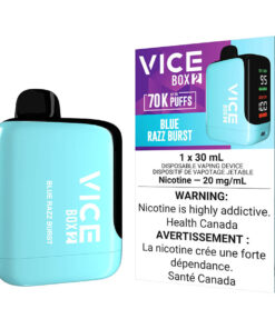Vice Box 2 Disposable Vape Device - Blue Razz Burst