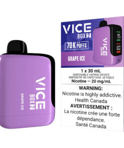 Vice Box 2 Disposable Vape Device - Grape Ice