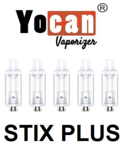 Yocan Stix Plus Empty Refillable Cartridge Vaporizer Tank For THC & CBD Oils