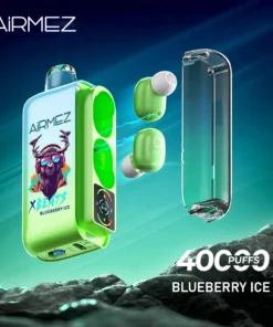 Airmez Xbeats 40000 Puffs – Blueberry Ice