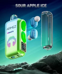 Airmez Xbeats 40000 Puffs – Sour Apple Ice