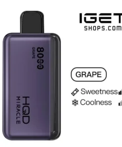 HQD Miracle 8000 – Grape