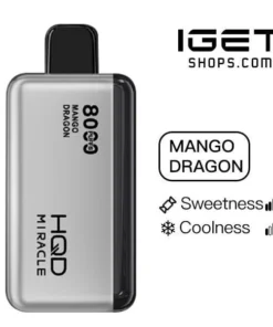HQD Miracle 8000 – Mango Dragon